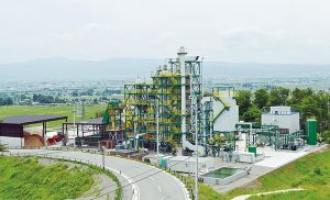 グリーン発電会津のバイオマス発電所